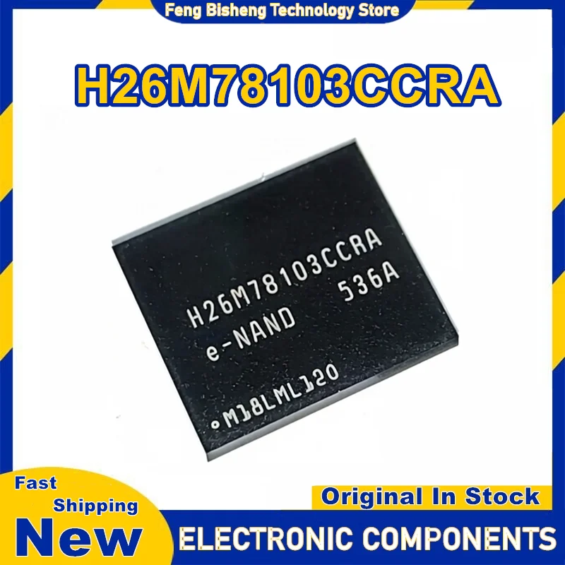 H26M78103CCRA CCRA 64GB Flash Particle eMMC Font Library 0-10 IC New Original in Stock