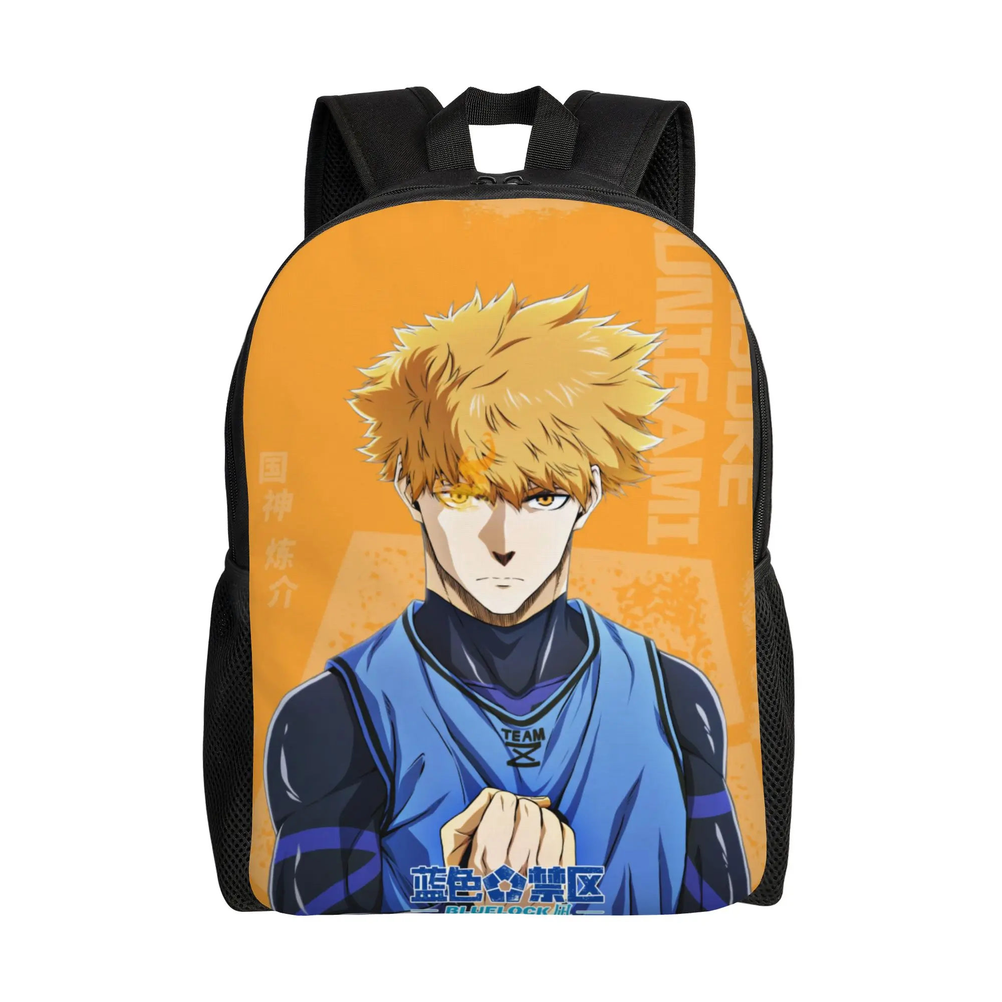 Anime Blue Locks  Women Backpack Trend Children School Bag  Laptop Backpack Kids Travel Shoulder Bag