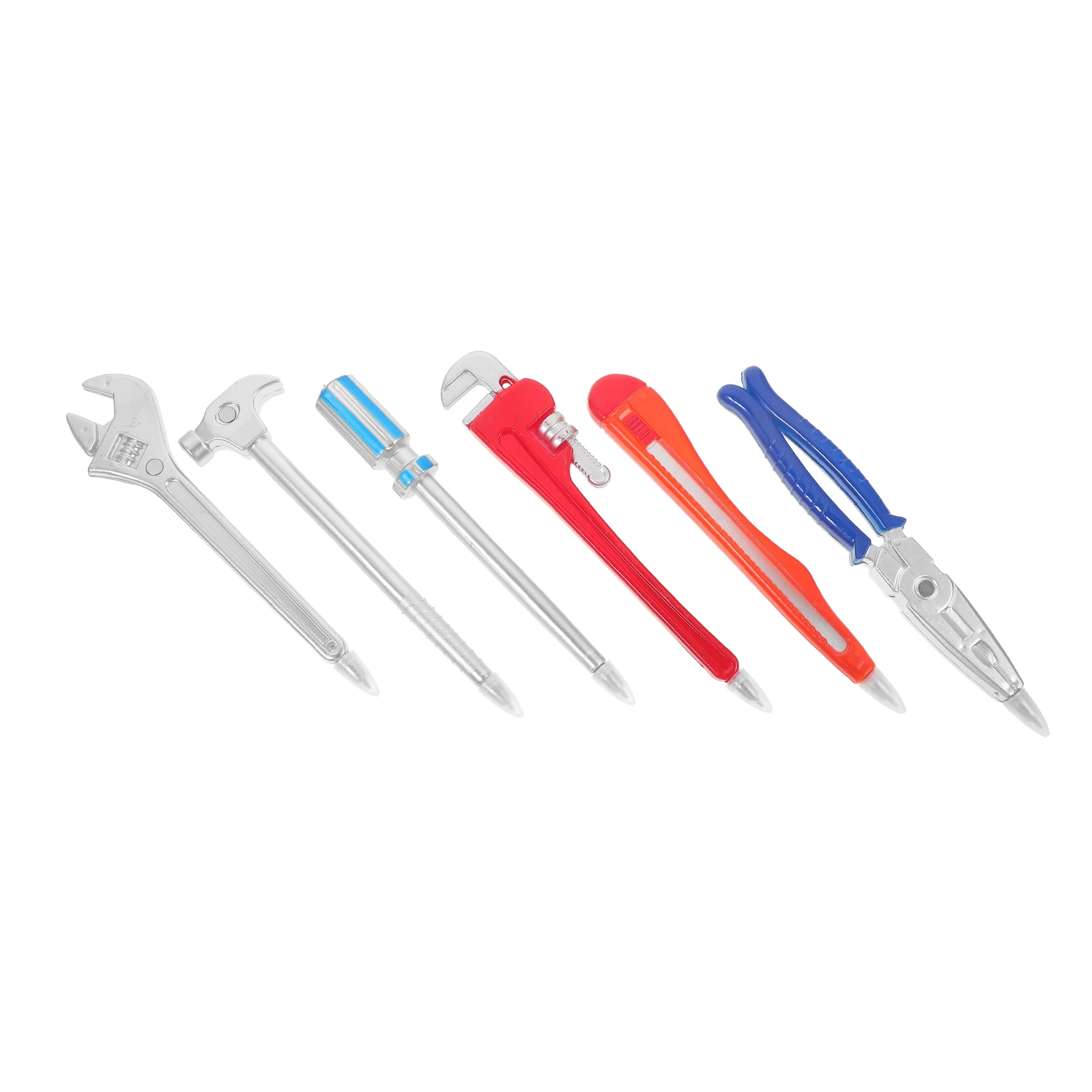 6 Pcs Hardware Tools Ballpoint Pen Cute Pens Fun Utility Knife Funny Household Pp Shape Ink