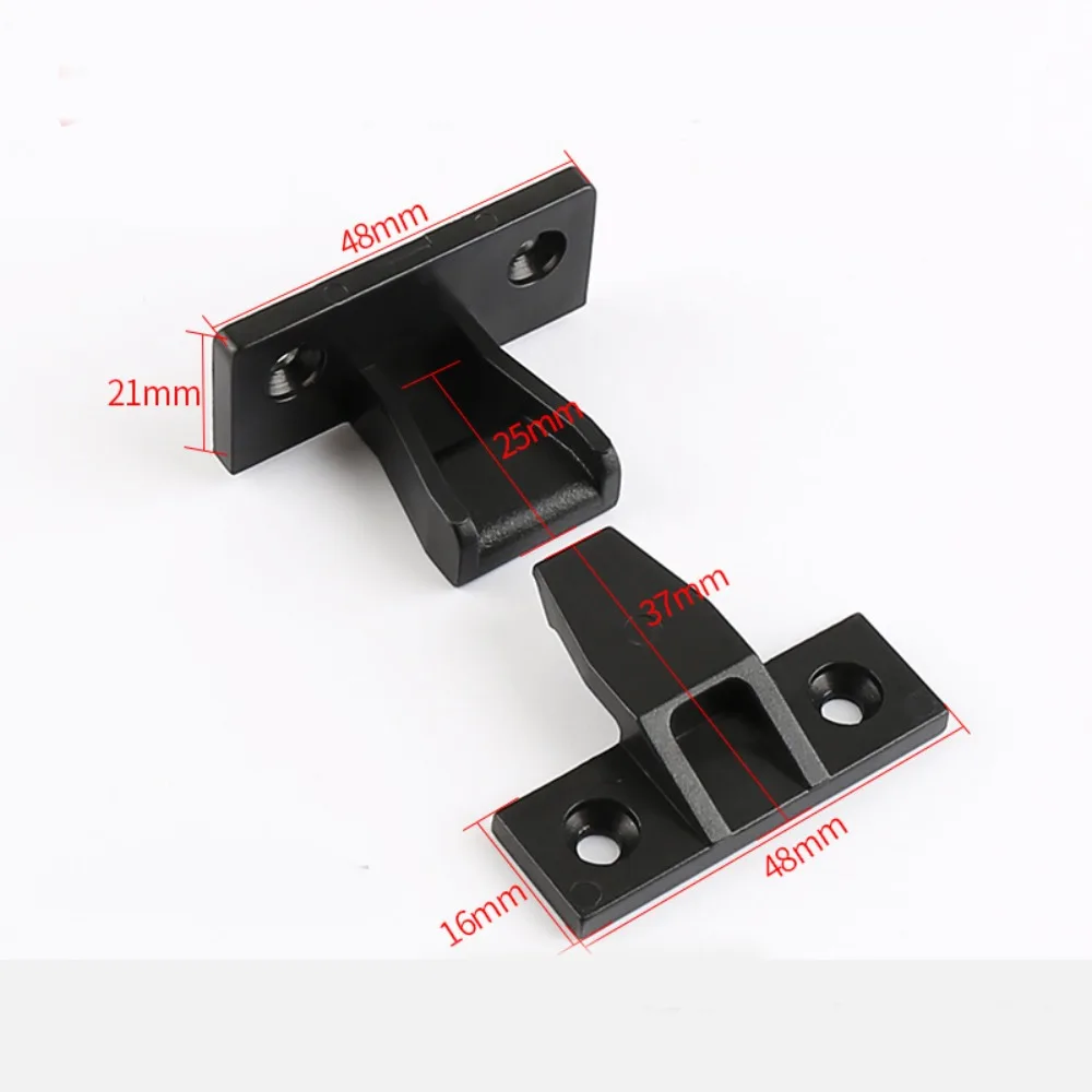 10pcs Adjustable Furniture Connectors Universal Versatile Plinth Panel Connectors Durable False Drawer Clips Cabinet Hardware