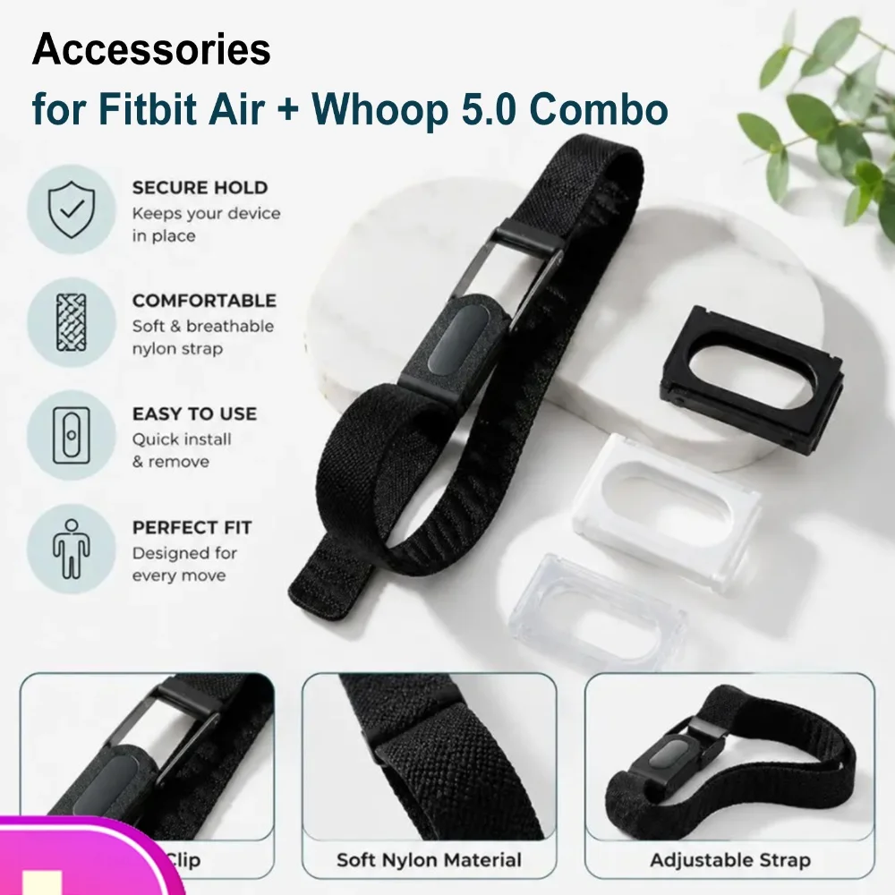 Band Adapter Bracket Frame For Fitbit Air To Whoop 5.0 Replacement Frame Shell Modification Accessory Protective Mod Frame Case