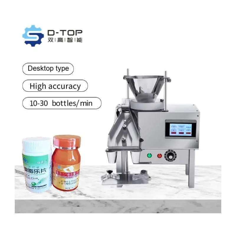 Semi-Automatic Candy Tablet Capsules Counter Counting