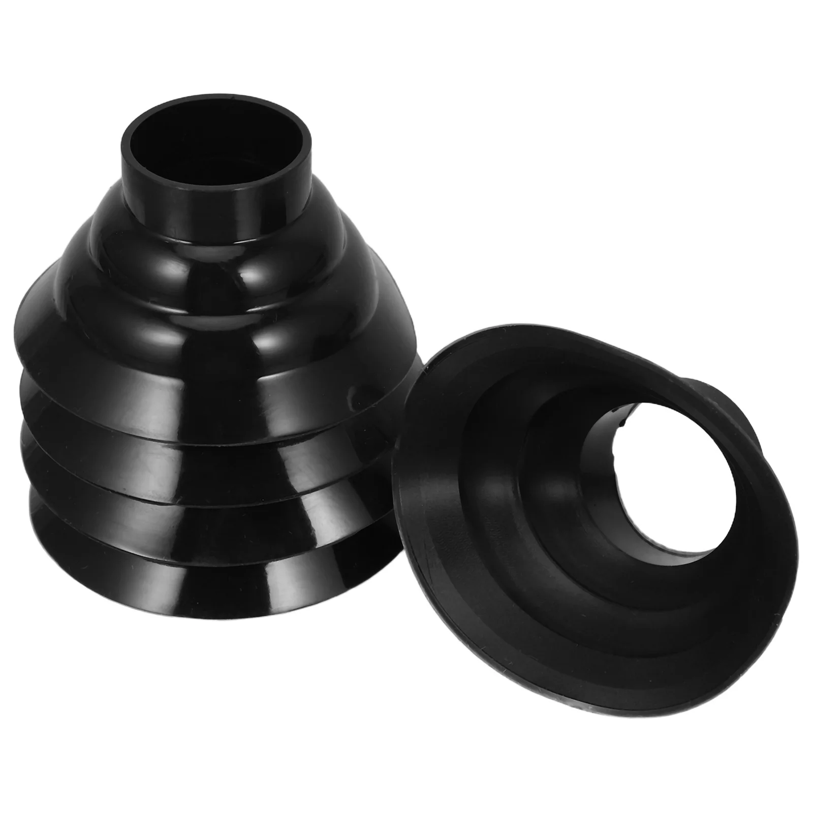 

5Pcs Walking Stick Plastic Ends: Shock Absorbing Cane Foot Cover for Trekking Sticks Crutch Tips All Terrain Grip