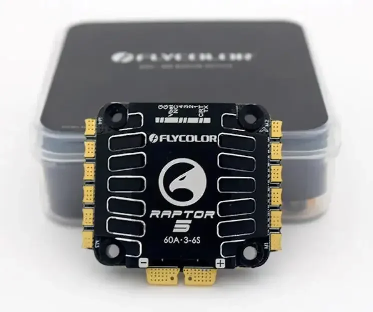 BoMaSFlycolor X-Cross BL-32 60A /PRO 4in1 ESC Speed Control 3-6S 5V3A High Performance STM32F0 Low ESR MosFET Raptor5 G701 PWM 1