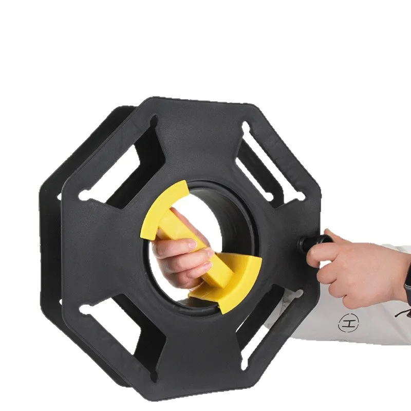 Portable Cable Reel, Handheld PP Wire Drum, Construction Extension Cord Reel Socket