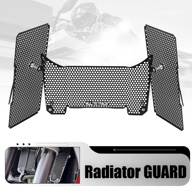 

Radiator Guard Protector Grille Cover FOR Ducati Multistrada V4 RS V4S Sport 2024 2025 2026 V4 Pikes Peak V4 Rally Accessories