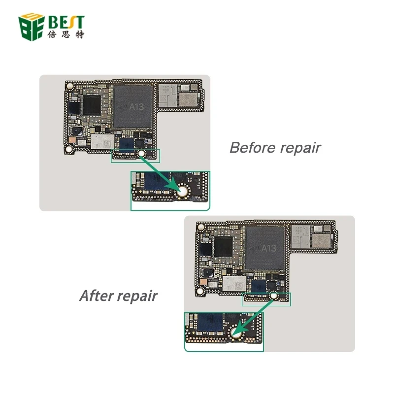 Los mejores Lugs de soldadura, pieza de reparación de punto de soldadura para teléfonos, IC Pad Touch BGA PCB, placas de soldadura de matriz de