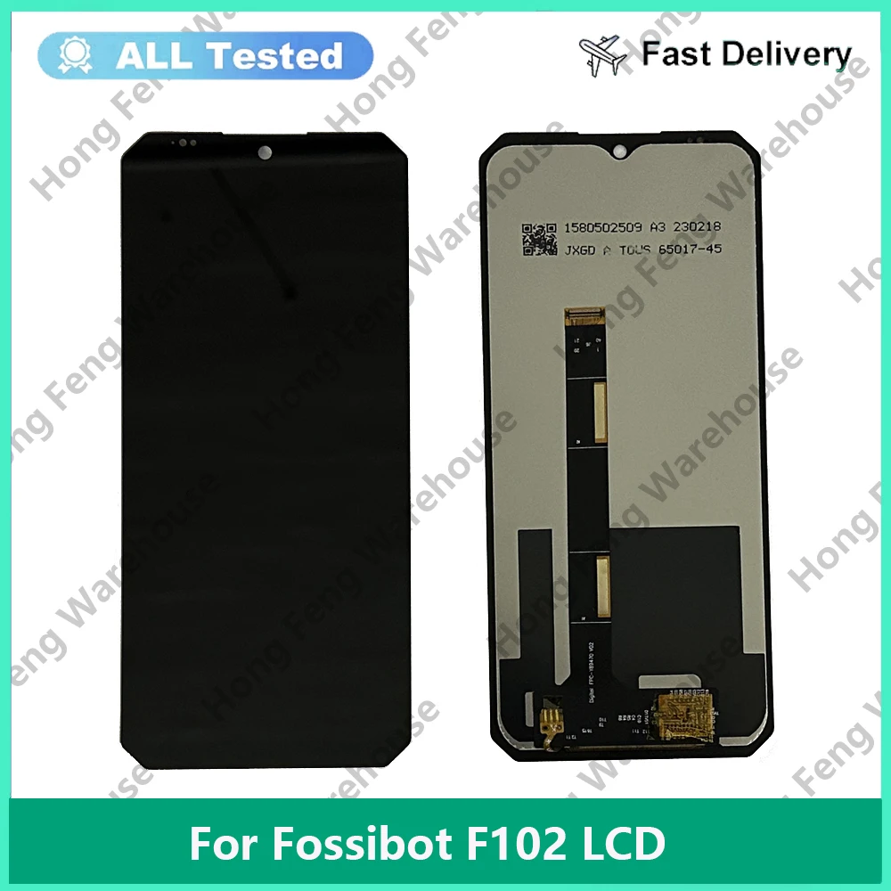 

100% Tested For Fossibot F102 LCD Display Touch Screen Assembly Replacement 6.58" Android 13 For fossibot f 102 LCD + Glue