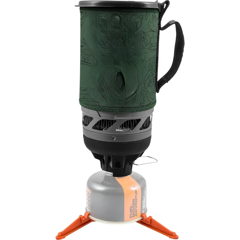 home.Flash Camping and Backpacking Stove System, Portable Propane/Isobutane Burner with Cooking Cup for Outdoor Trips and Hiking