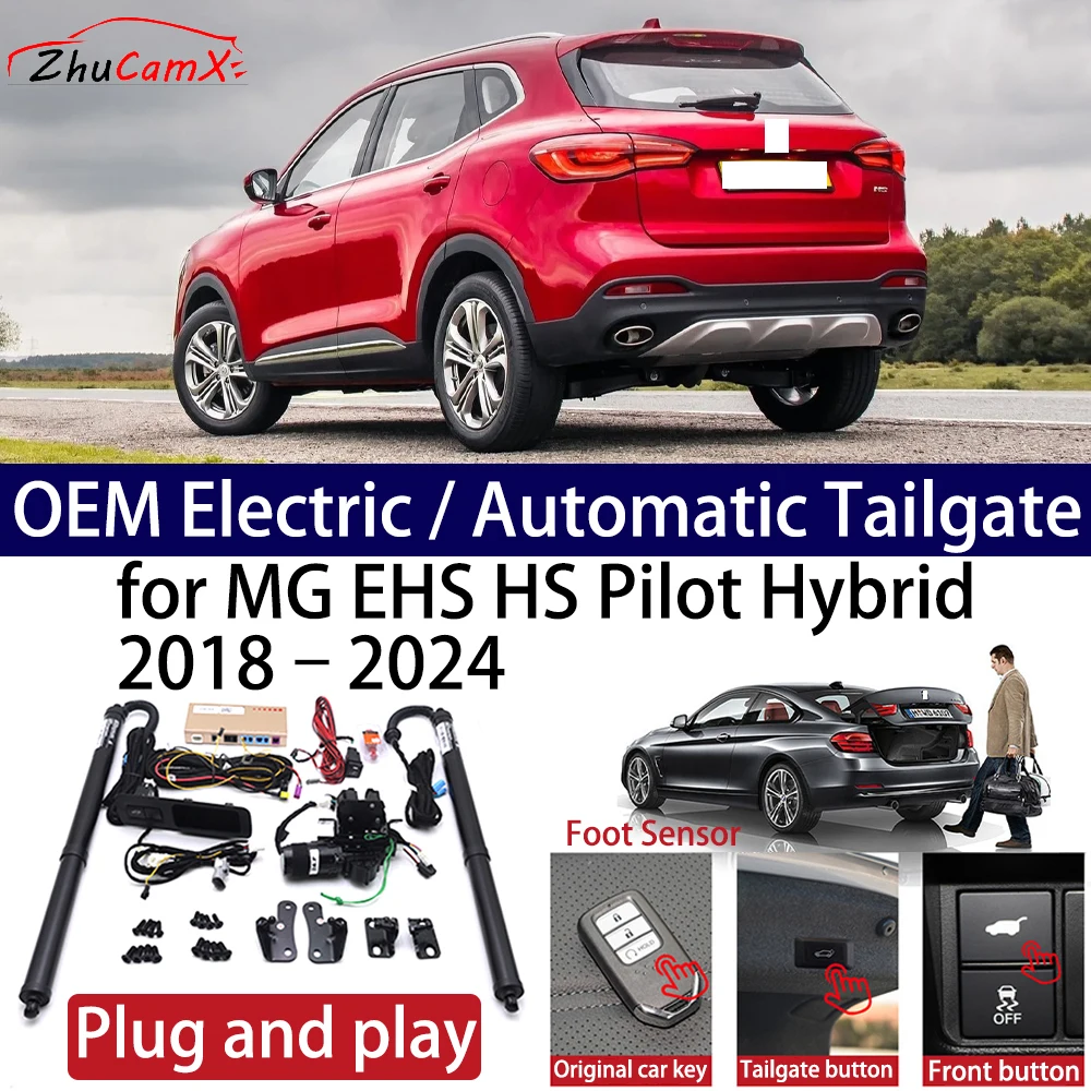 ZhuCamX for MG EHS HS Pilot Hybrid 2018–2024 Car OEM Power Electric Automatic One-Click Smart Liftgate Tail Gate Support Opener