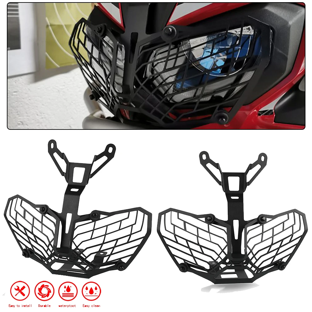 Headlight Grille Guard For HONDA CRF1100L CRF1000 CRF 1100 L 1000L Africa Twin 1000 Adventure Sport 2015 - 2021 Cover Protection