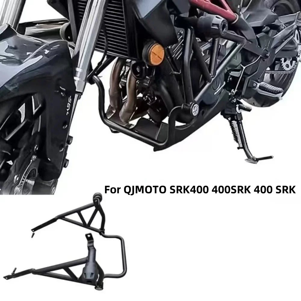 Motorcycle Accessories for Qjmoto Srk400 400Srk 400 Srk Bumper Anti-Drop Guard Rod Protective Glue