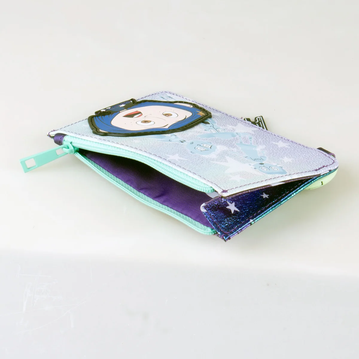 محفظة بسحاب مطبوع عالية الجودة، محفظة عملات معدنية عصرية لحامل البطاقات الفردية