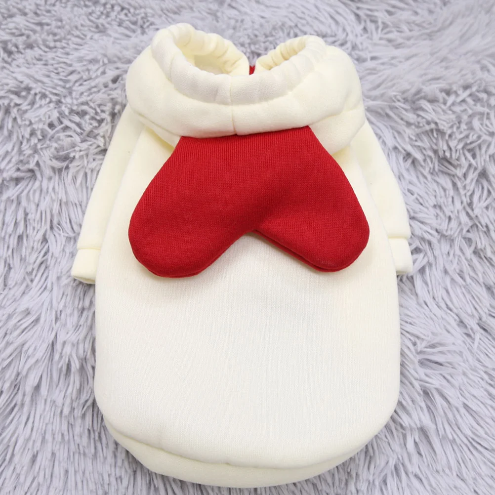 

Dog Cat Hoodie Pet Clothes Winter Costume Fleece Fabric Soft Durable Bright Color Easy Clean Fast Dry Great Gift Choice Pet