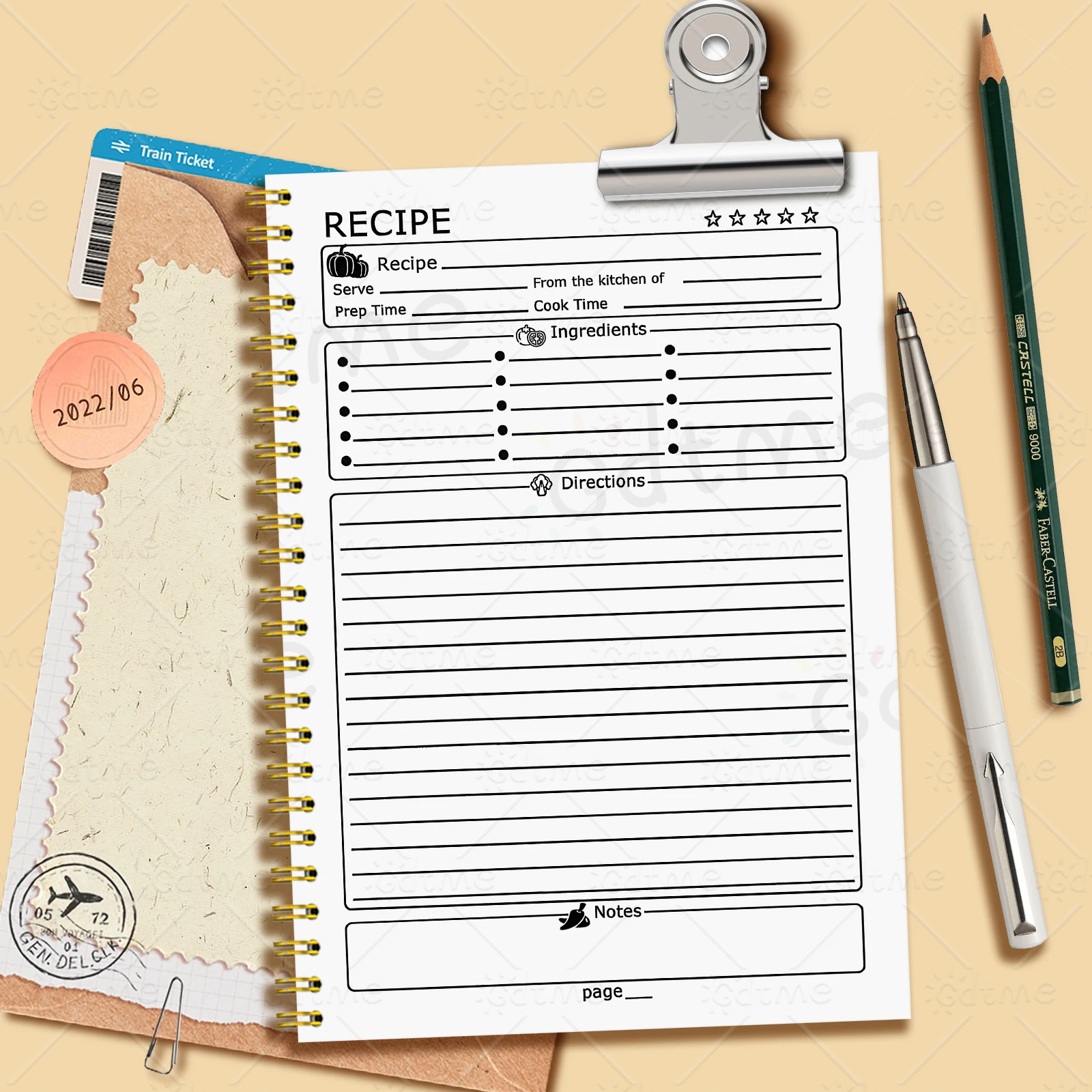 1 Tarif Defteri Sevimli Yemek - Meal Prep Book incelemesi ve fiyatı