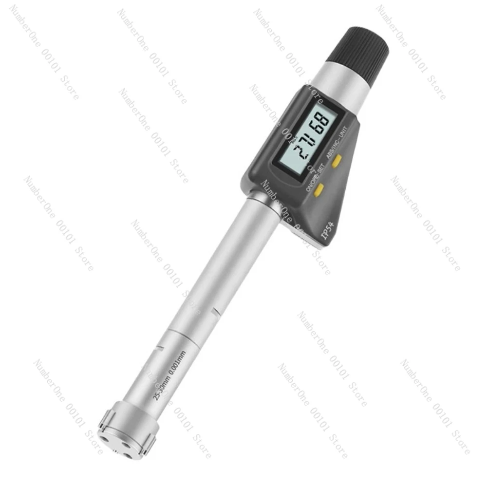 Digital three-point/three-jaw internal micrometer 6-300mm bore high-precision micrometer 0.001mm digital display