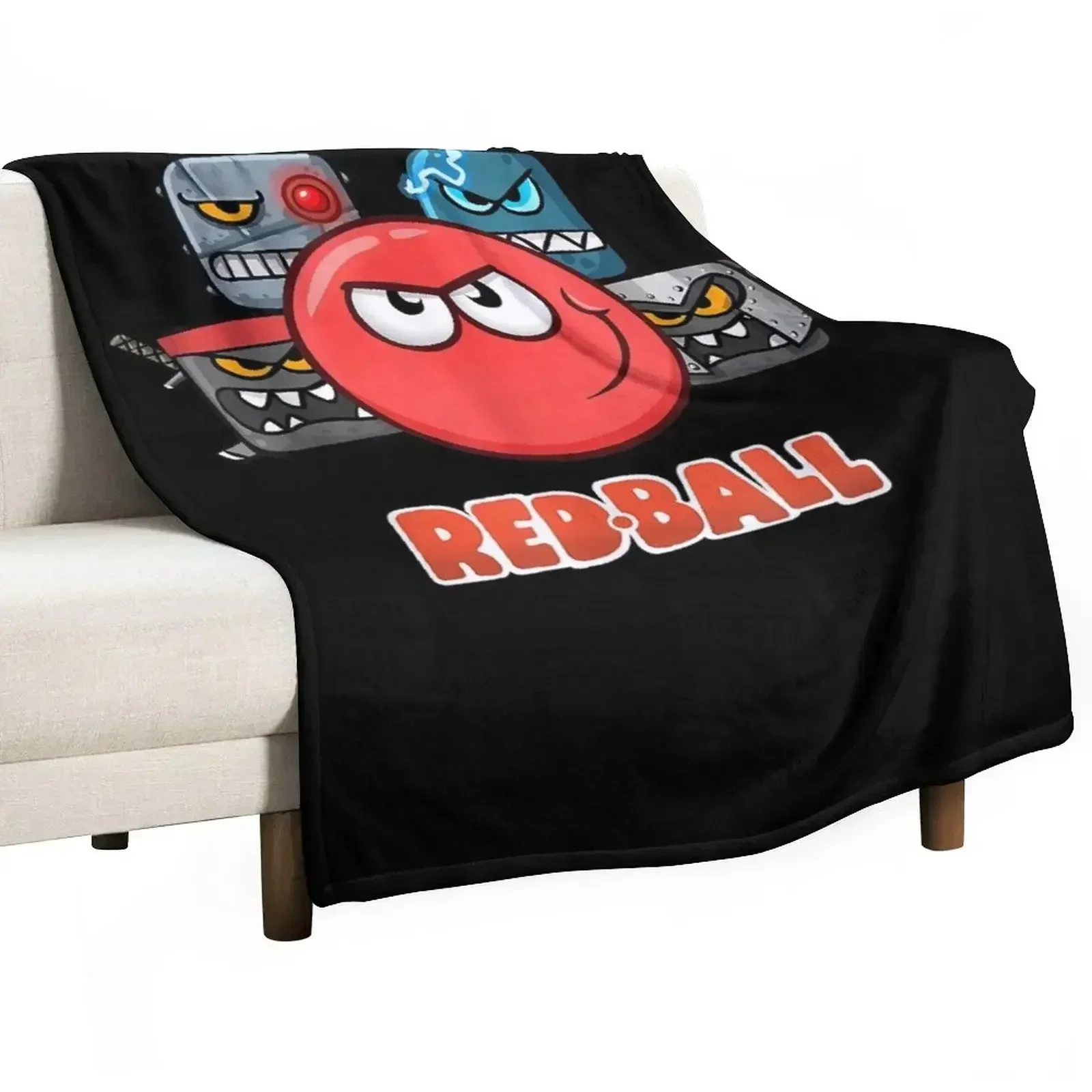 Red Ball 4 - The Crew Throw Blanket Sofa Decorative Throw Blankets