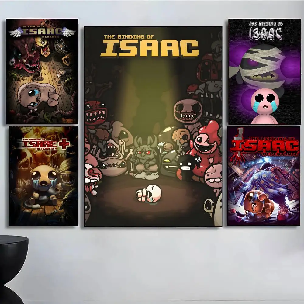 Game The B-Binding Of Isaac Poster High Quality Wall Art For Home Office Bedroom Living Room Hallway Bar Perfect Gift Idea