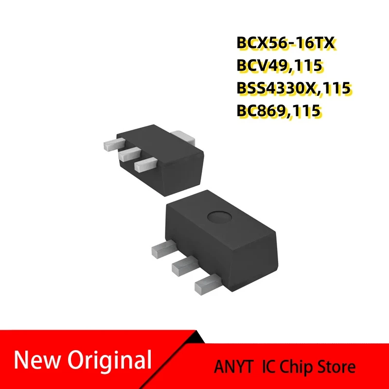 NEW  20PCS/lot  BCX56-16TX  CX56  BCV49,115 CV49   BSS4330X,115 S4330  BC869,115 C869     SOT-89-3