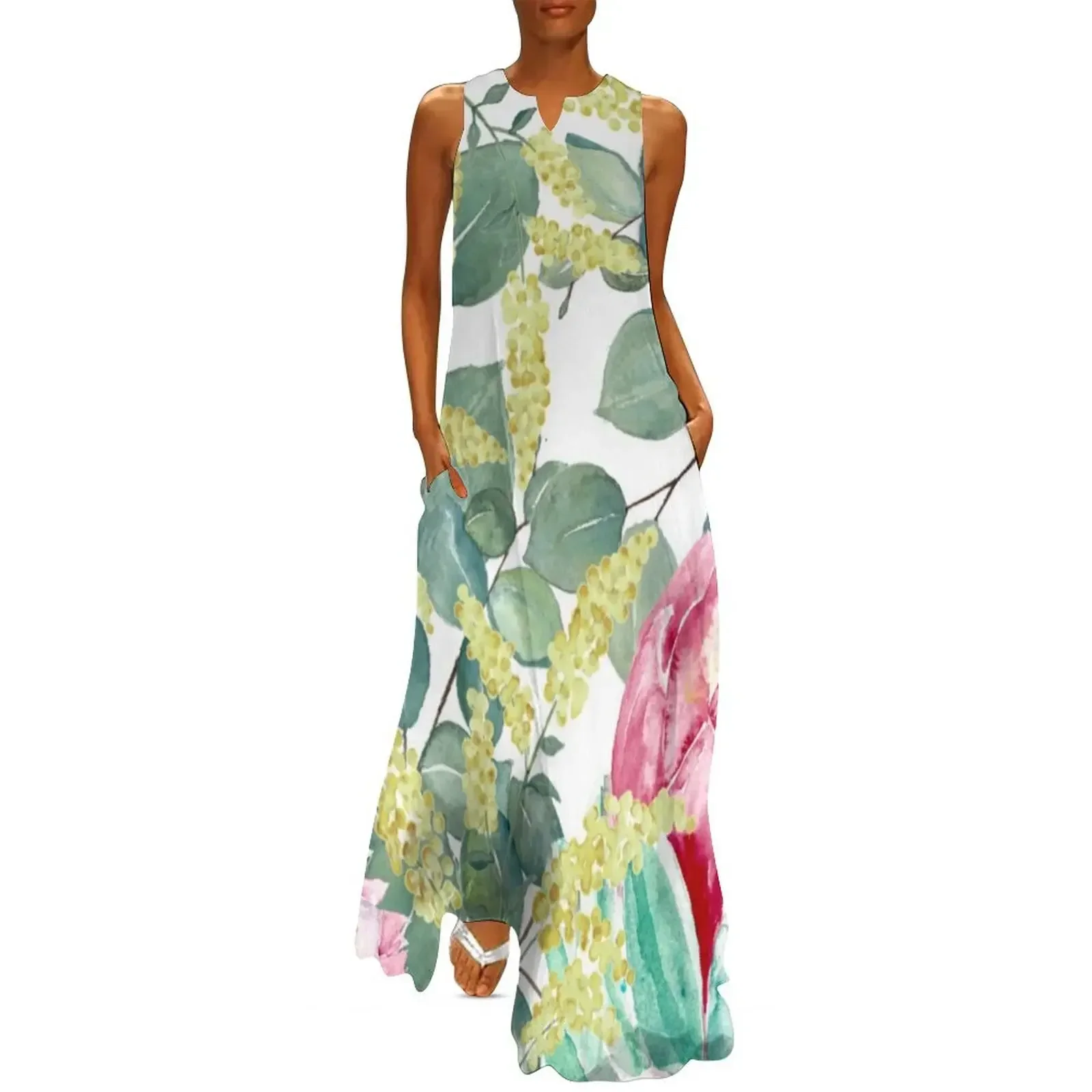 

Australia native mix up Long Dress dress party night cocktail dresses dresses ladies 2025 summer Dress