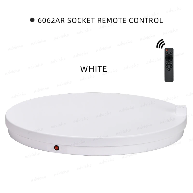 62CM Electric Remote Control Rotating Display Stand 100KG Load 360° Mute Exhibition Rotation Table Photography Display Turntable