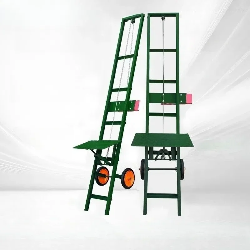 Gold Seller Automatic Fish pond loader 4m 5m Fish farming machine Construction site winch Electric Crane loader Cargo machine Tr