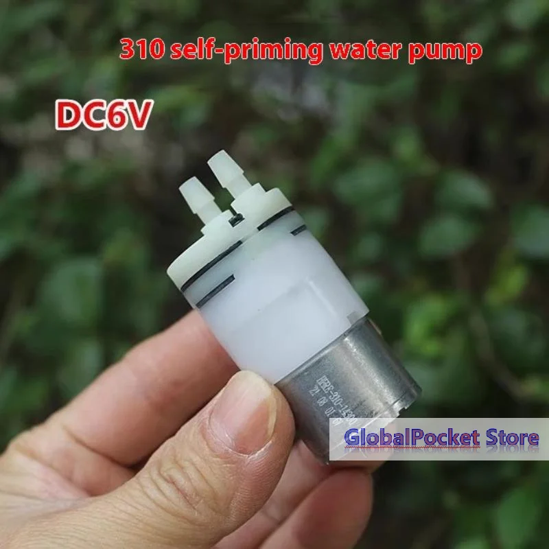 

1 Piece DC 3.7V 5V 6V Micro Self-priming Suction Water Pump Mini 310 Motor Water Pump Small Diaphragm Air Water Pump DIY Parts