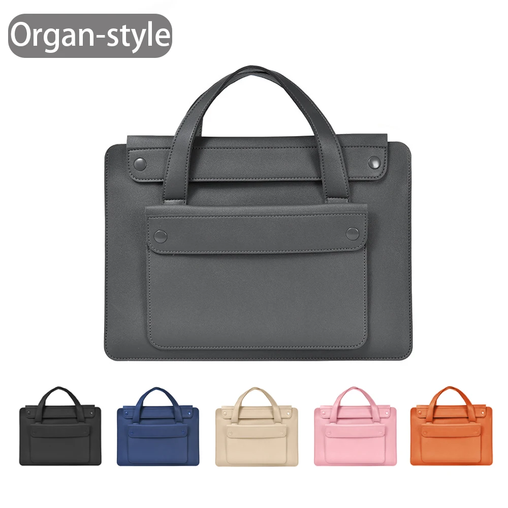 

Универсальный чехол для ноутбука из искусственной кожи для ноутбуков MacBook 13-16 дюймов, Lenovo, Dell, HP, Samsung, простой защитный чехол и чехол