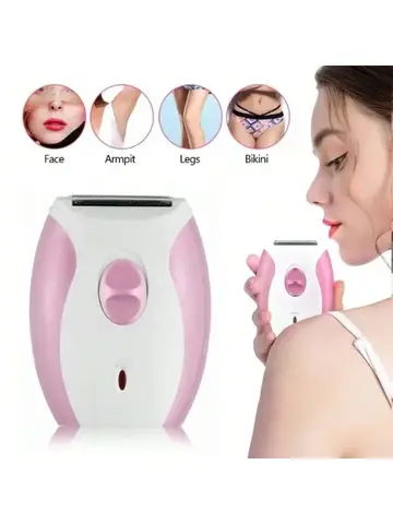 Rechargeable Lady Shaver Hair Remover Women Razor Cordless Facial Hair Remover Machine Bikini Trimmer Leg Electric Razor