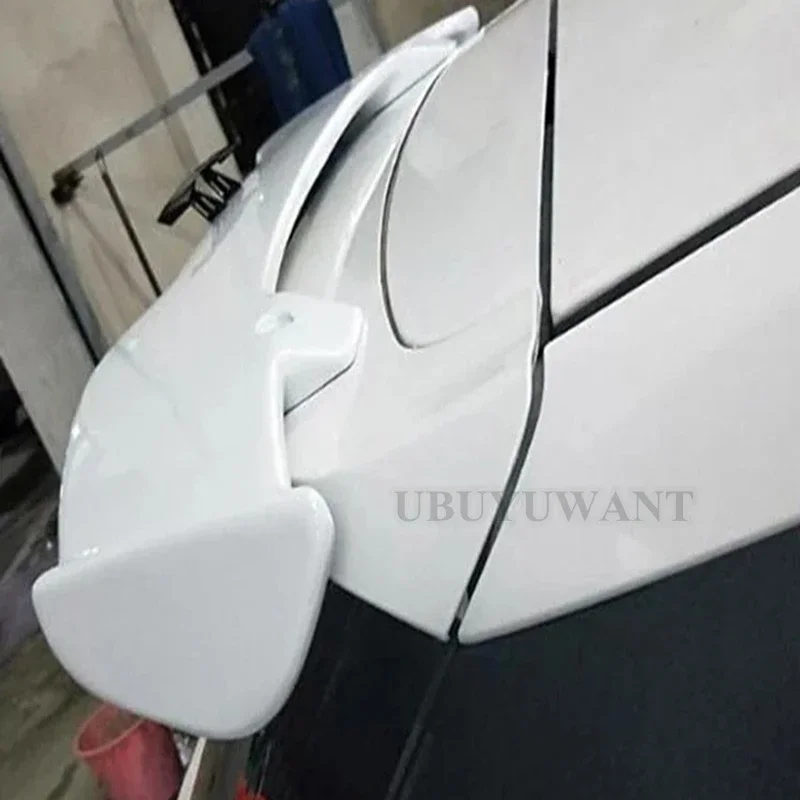 Universal Trunk Spoiler For Suzuki Swifts Spoiler ABS Plastic Carbon Look Rear Roof Wing Car Body Kit Accessories 2006 - 2018