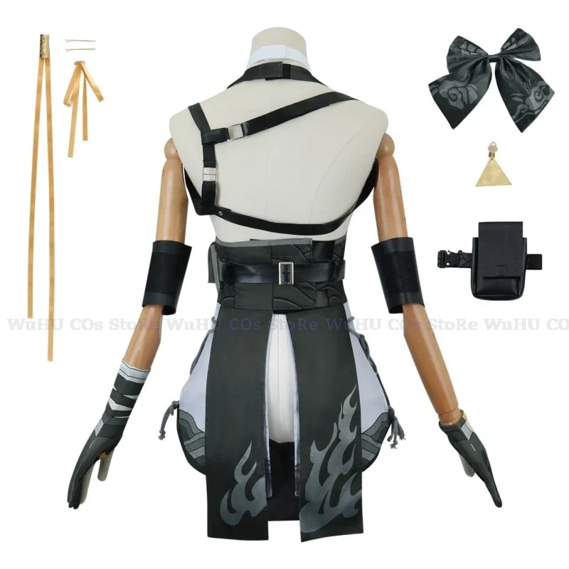 Costume de jeu Wuthering Waves pour hommes et femmes, Rover Cosplay V2.0, mode, beau skip Unifrom, fête d'Halloween, vêtements de jeu à plis