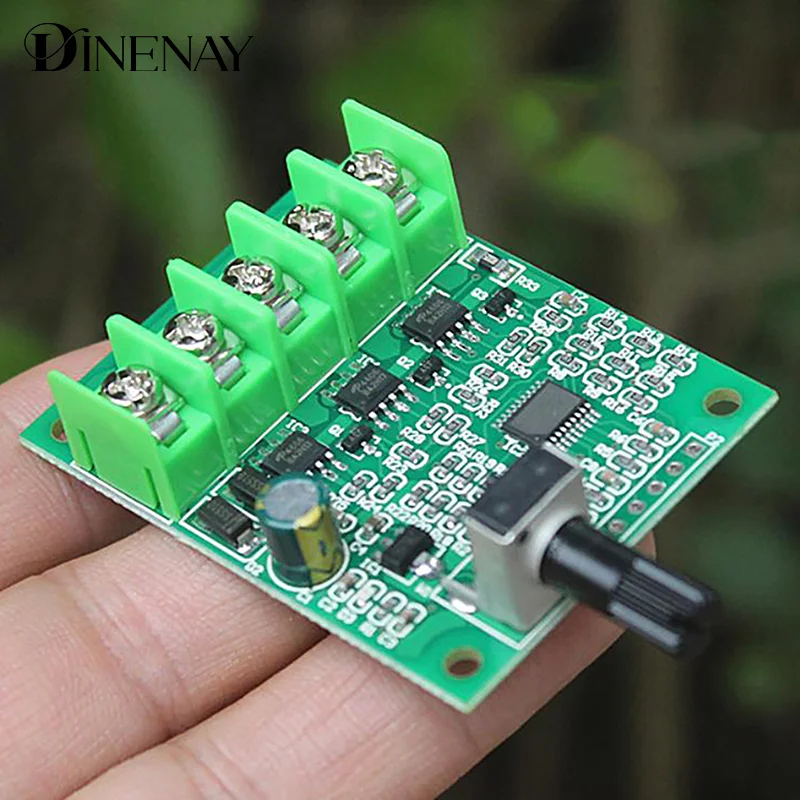 DC 6-24V Brushless Motor Drive Board Speed Control Board Motor Controller Protection Module For Hard Drive Motor