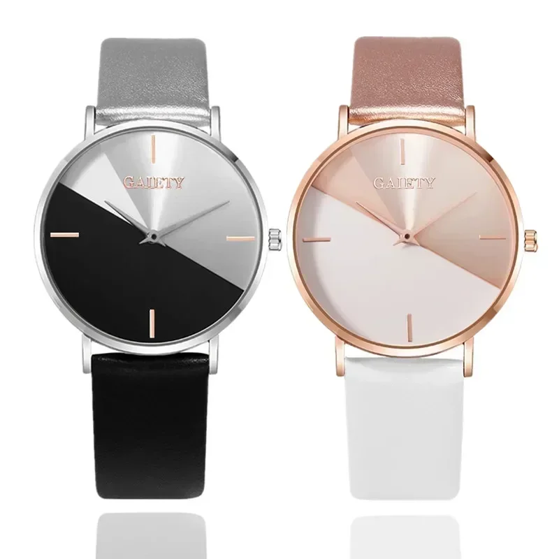 Fashion Ladies Watch for Women Quartz Watches Double Color Women's Hand Watches Elegant Women's Wrist Lovers Watch 2023 Bracelet