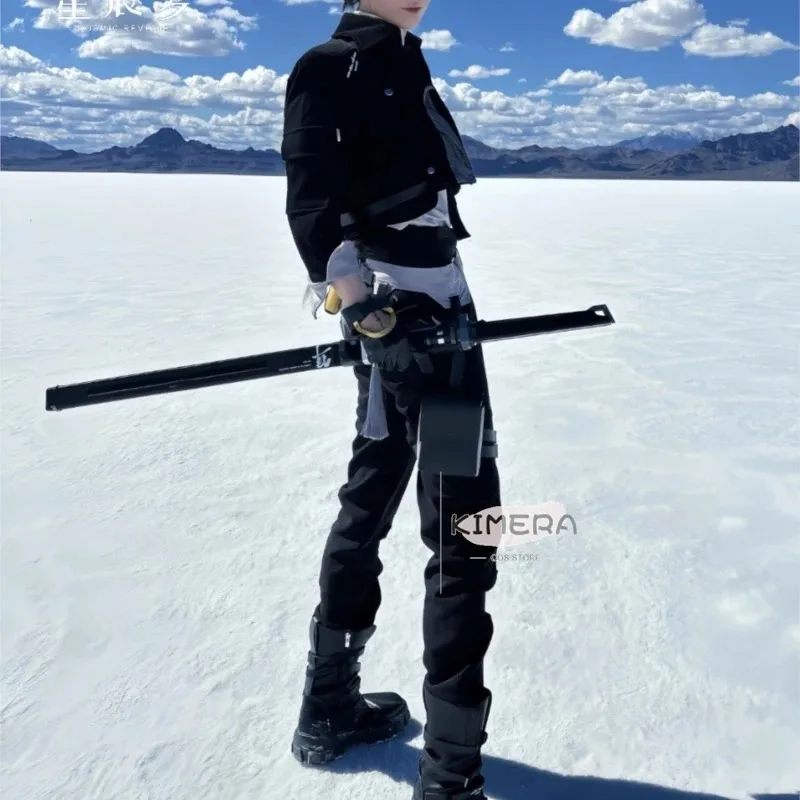 

Костюм для косплея Wuthering Waves ROVER, парик, аниме, игра, событие, Хэллоуин, мужской и женский наряд, наряд для взрослых девочек, новинка 2024 года