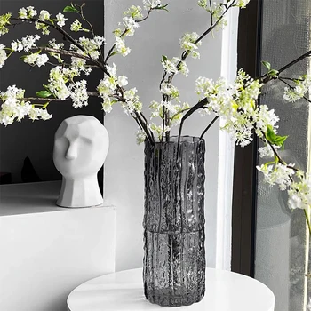 Minimalist Glass Glacier Vase 1