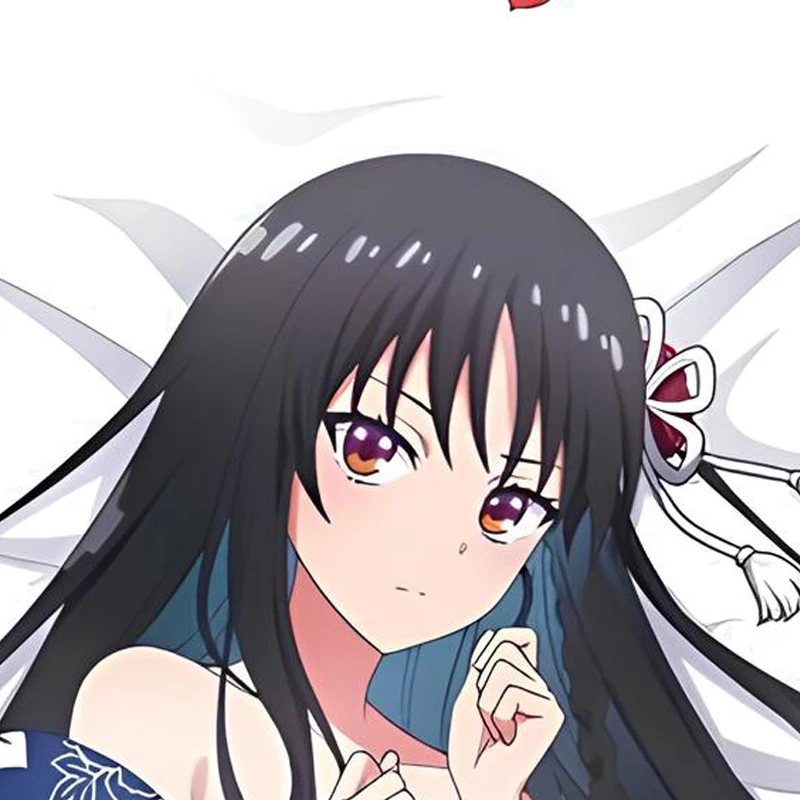 Dakimakura Anime Pillow Cover Suzune Horikita Double Sided HD Print 2WAY Life Size Anime Body Pillowcase Gifts