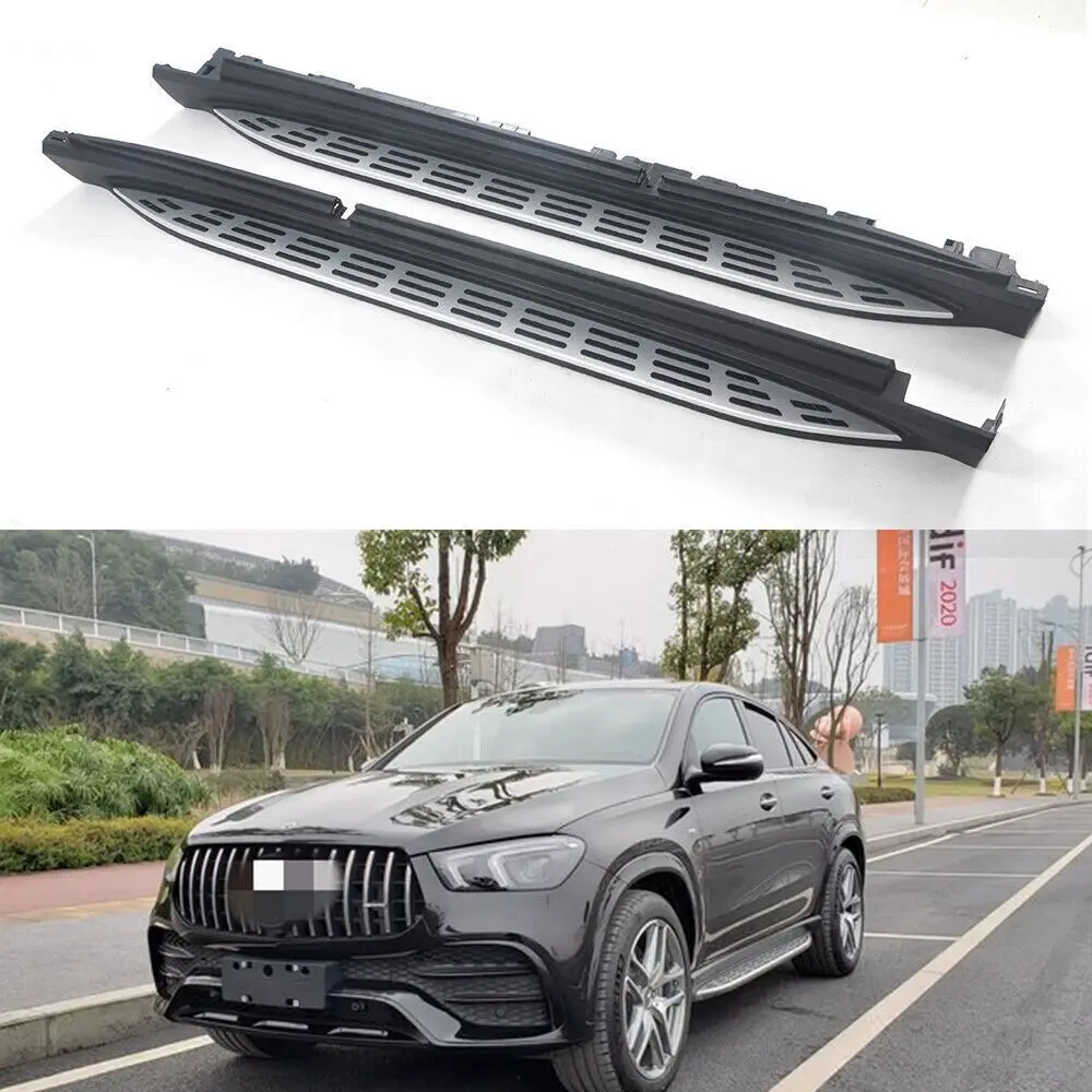 

Fits for Mercedes-Benz New GLE Coupe 2021-2023 Running Board Nerf Bar Side Steps