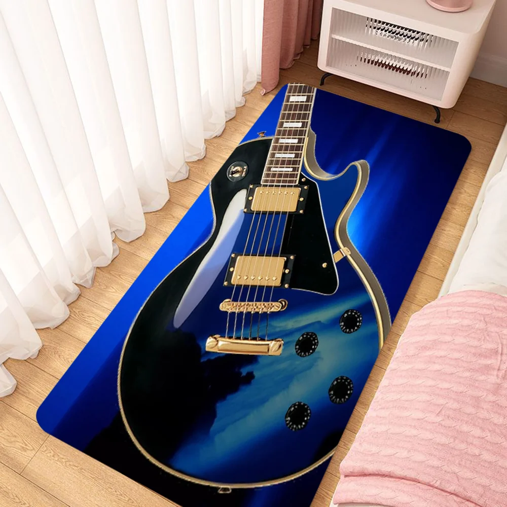 Guitar Things to the Room Decoration Items Kitchen Carpet for Home Entrance Front Door Mat Outdoor Welcome Offers Bath Rug Foot