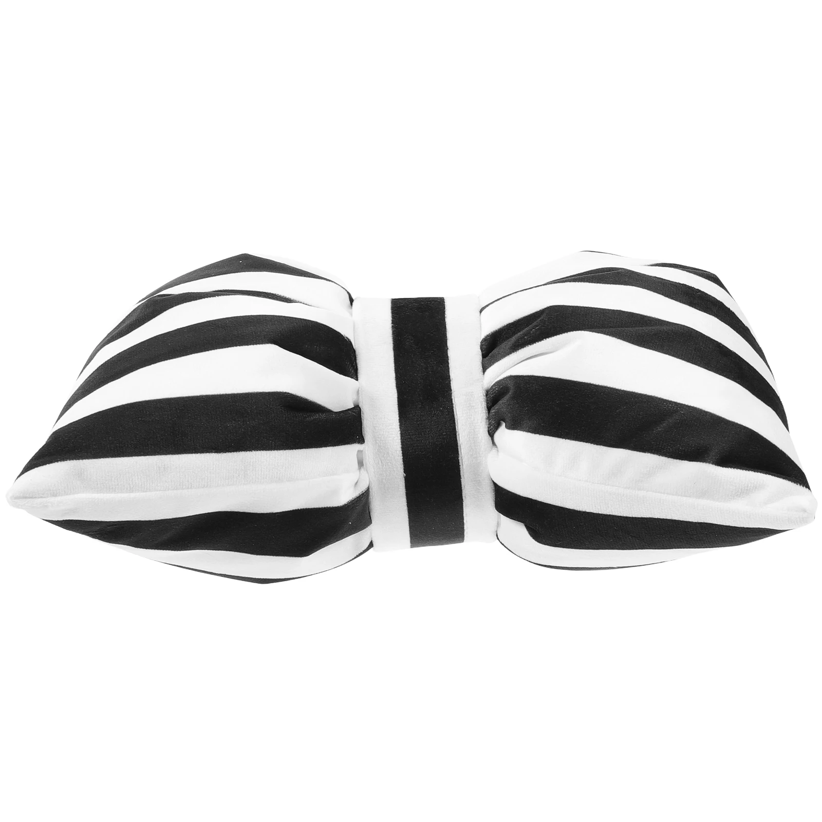 

Butterfly Bow Hand Pillow Black Striped Design Ergonomic Wrist Rest for Manicure Nail Art Hand Cushion Salon Home Use