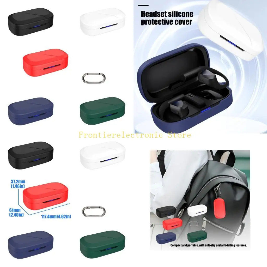 G8DB Shockproof Dustproof Sleeve Washable Housing Shell for ROG Cetra Open Earbuds