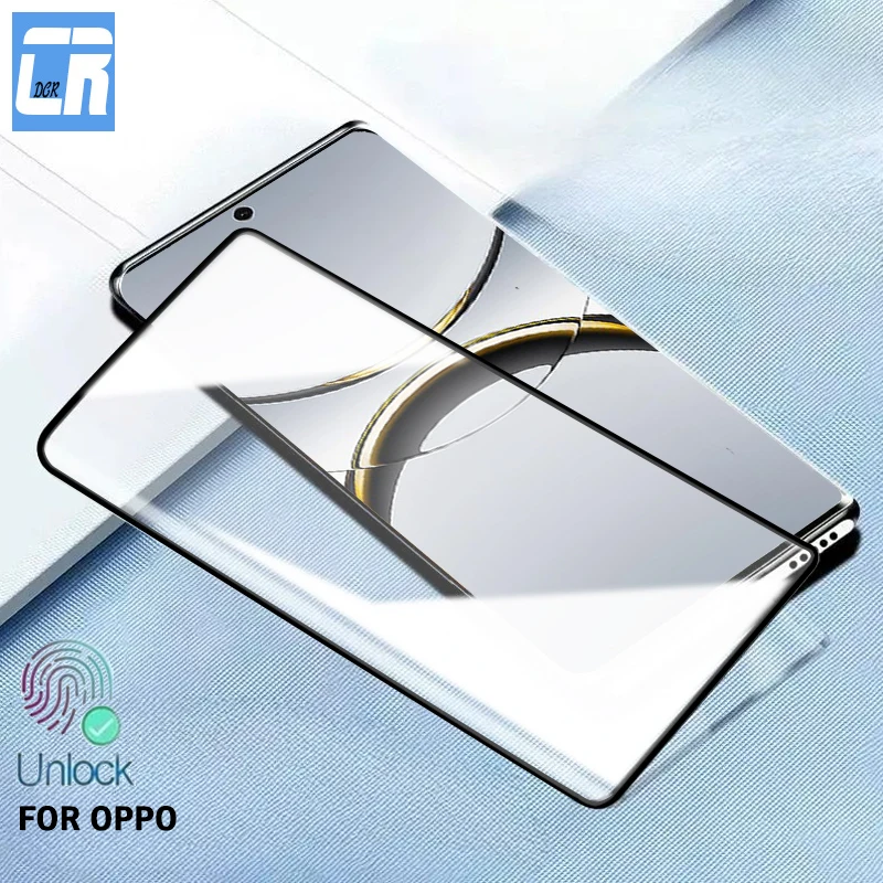 

Защитные пленки для экрана 3D с изогнутым краем и полным клеем для Oppo Find X8 X7 Ultra X6 X5 X3 F27 F29 Pro Plus