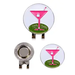 Clip per cappello per ragazze e donne attrezzatura da Golf accessori per modelli rosa cappello da Golf Clip Ball Coin Mark Golf Cap Clip marcatore per pallina da Golf