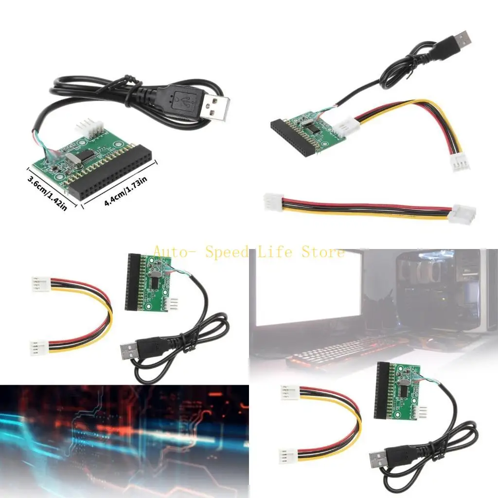 

02DA USB до 34PIN Adapter Adapter Adapter Poard для платы PCB Плата разъем гибкого привода