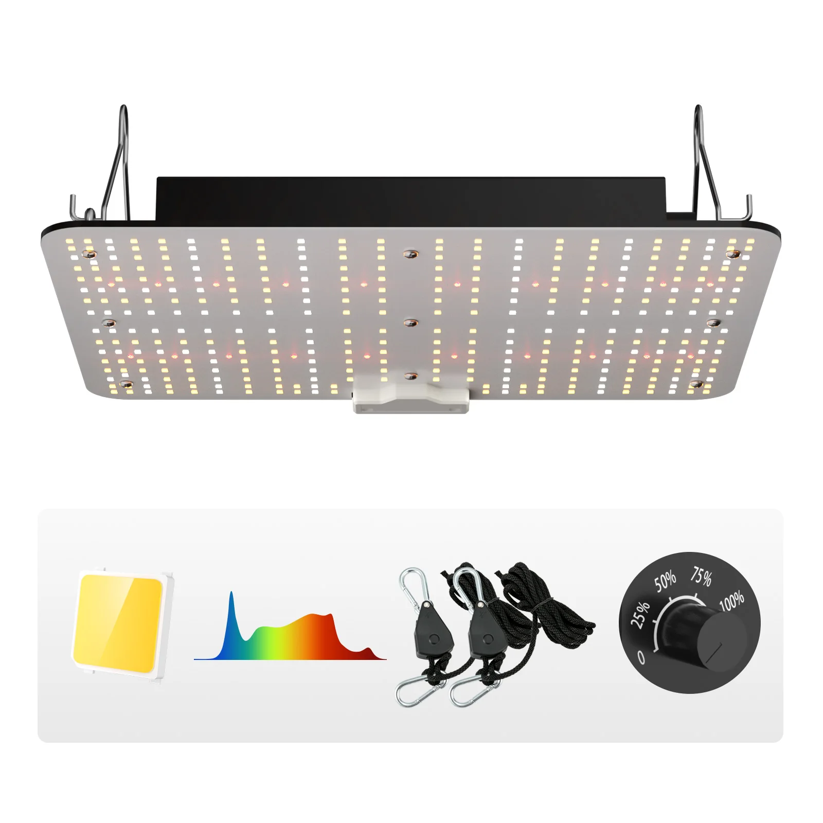VEVOR Quantum Board LED Grow Light Samsung 281B, lámpara Phyto de espectro completo para invernadero, plantas, crecimiento de verduras, venta de liquidación