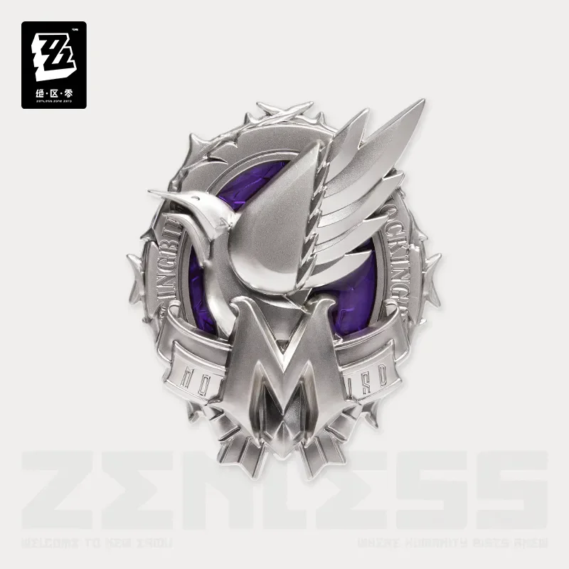 [Genuine] miHoYo Game Zenless Zone Zero Camp Series Metal Badge The Third Bullet Cartoon Brooch Anime Ornament Cosplay Xmas Gift - Image 4