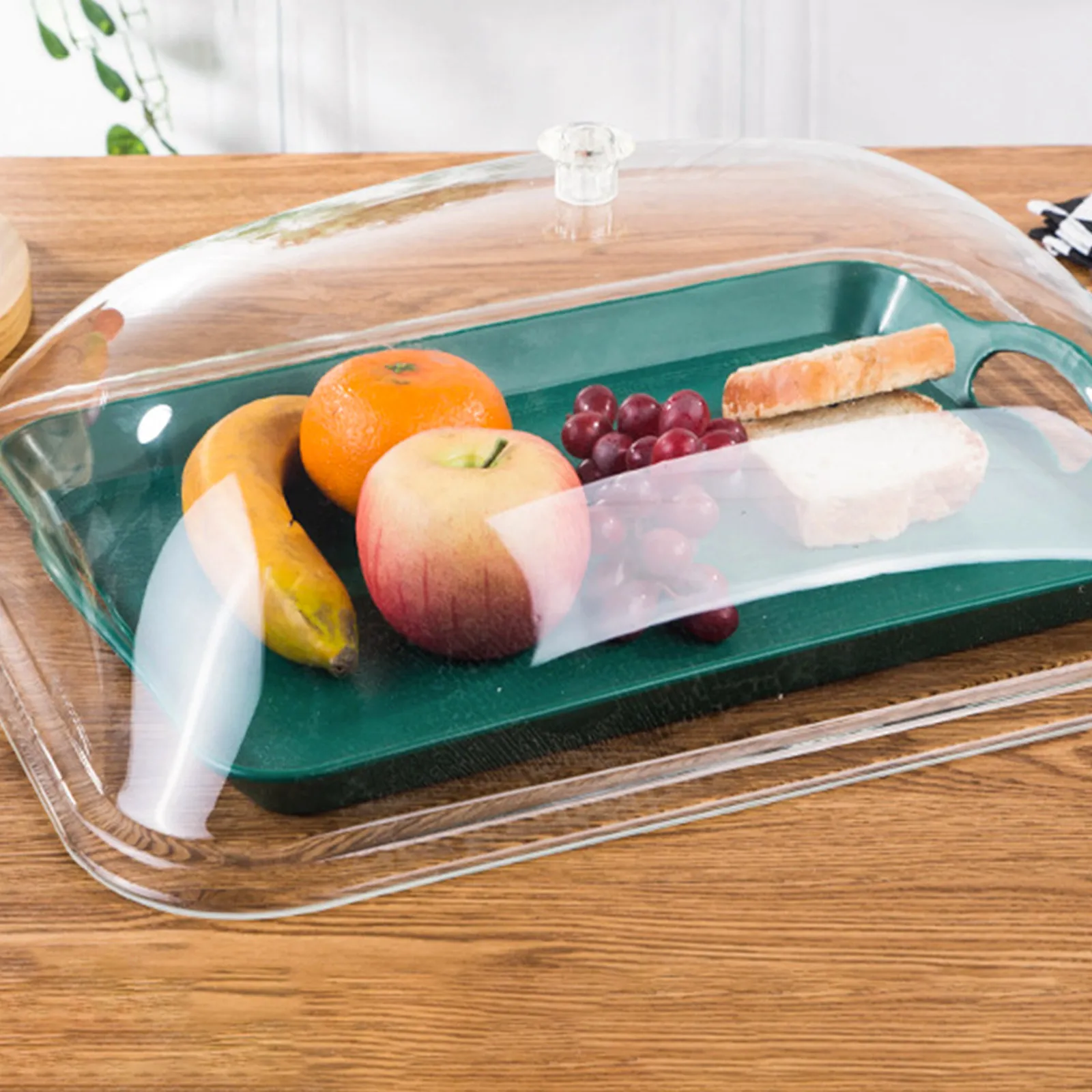Cúpula Transparente de Plástico para Tartas, Cubierta para Alimentos, para Postres, Muffins, Galletas, Protección de Frutas, Elegante Exhibición para Servir, Cumpleaños, Bodas, Fiestas