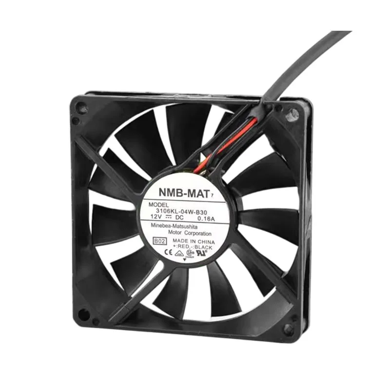 NEW ORIGINAL 3106KL-04W-B30 12V 0.16A 8015 80x80x15mm COOLING FAN RADIATOR