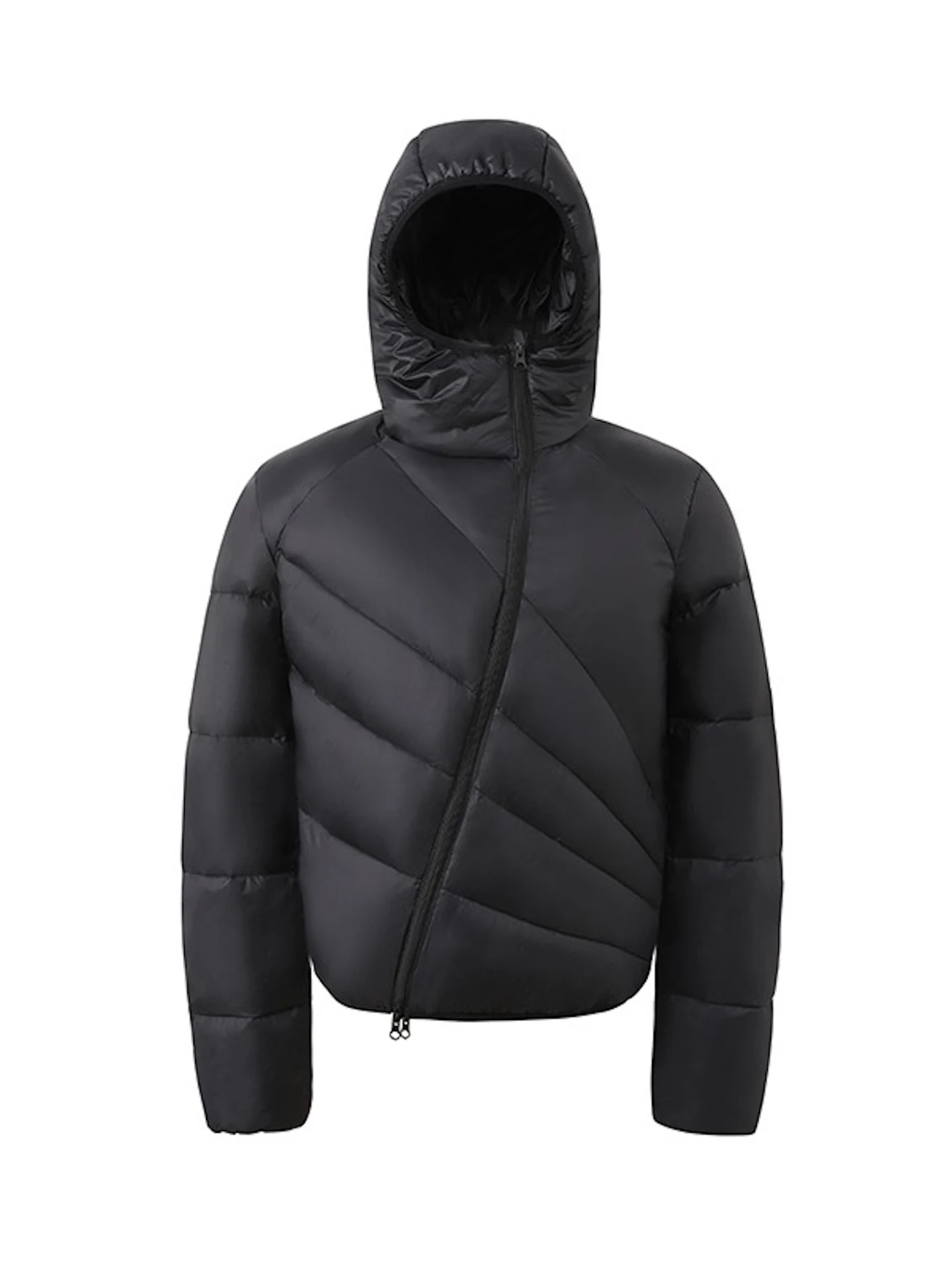 

Bla Hooded down Jaet Men's Winter American Deconstructed ort Cotton Coat High-End Warmth Zipper Closure Youth Faion