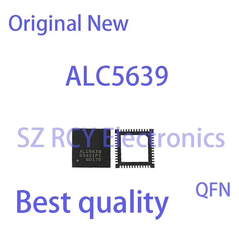 Qfnチップセット、alc5639、ALC5639-CG、新品、2-5個