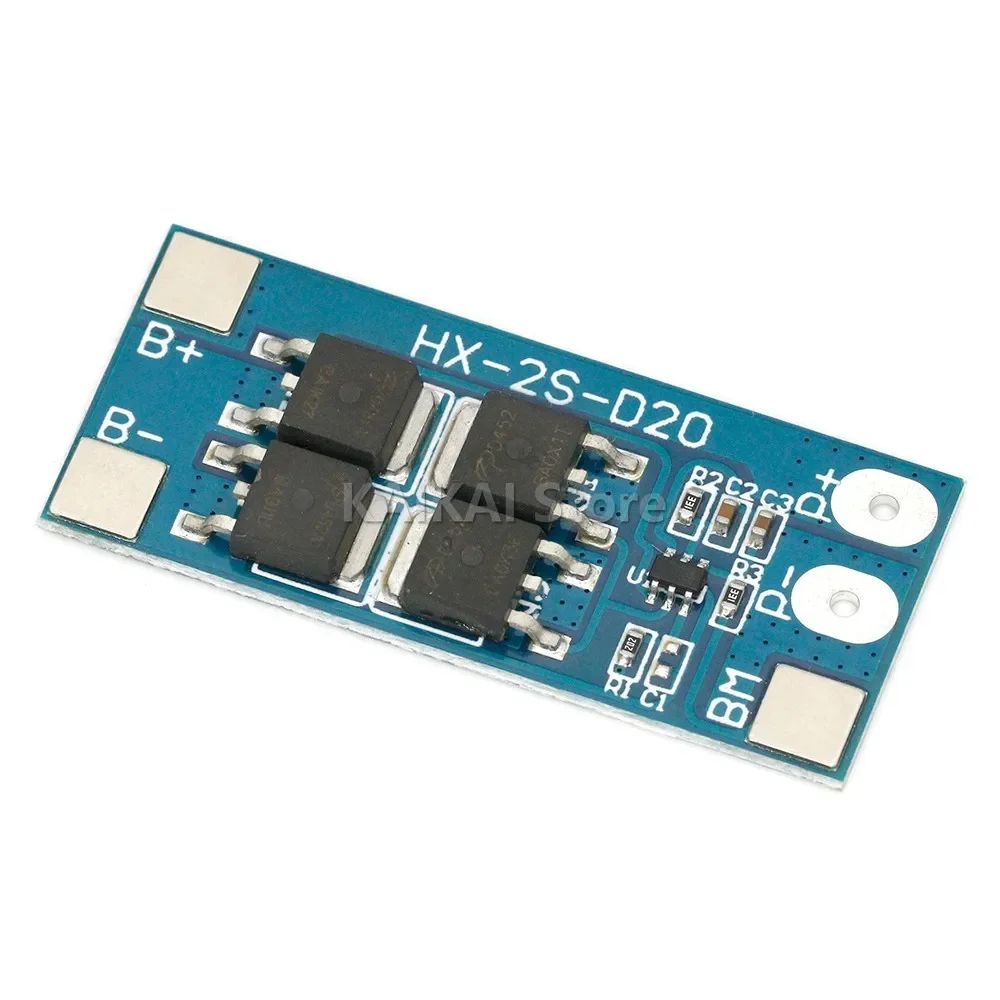 2S 10A 7.4V 18650 lithium battery protection board 8.4V balanced function/overcharged protection